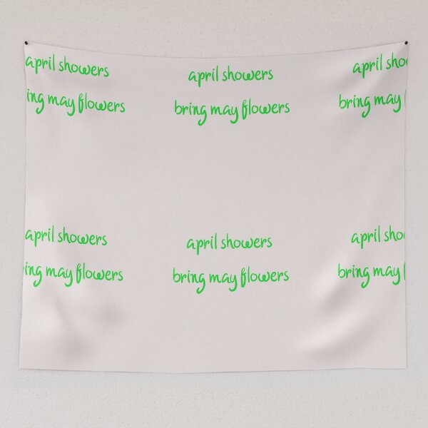 Item preview, April showers bring may flowers Patten designed and sold by Lakki-s.