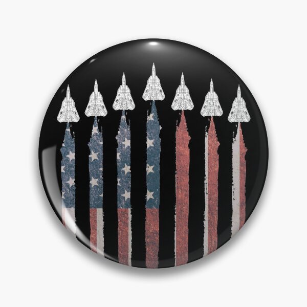 Artikelvorschau, F14 Tomcat Fighter Jet USA Flag Airplane F-14 4th Of July Gear entworfen und verkauft von DynamicDesign.