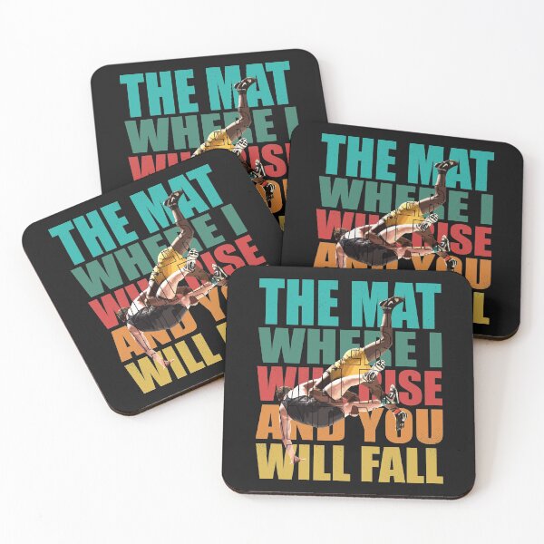 Item preview, Wrestling The Mat Where I Will Rise Motivation Gift For Wrestler designed and sold by teest2209.