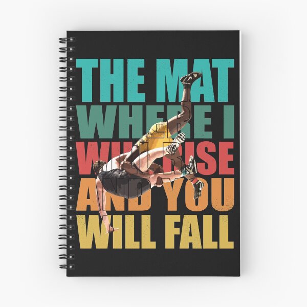 Item preview, Wrestling The Mat Where I Will Rise Motivation Gift For Wrestler designed and sold by teest2209.