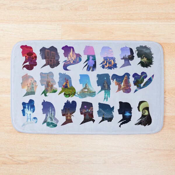 Item preview, Princesses' silhouettes designed and sold by ArtofUrbanStar.