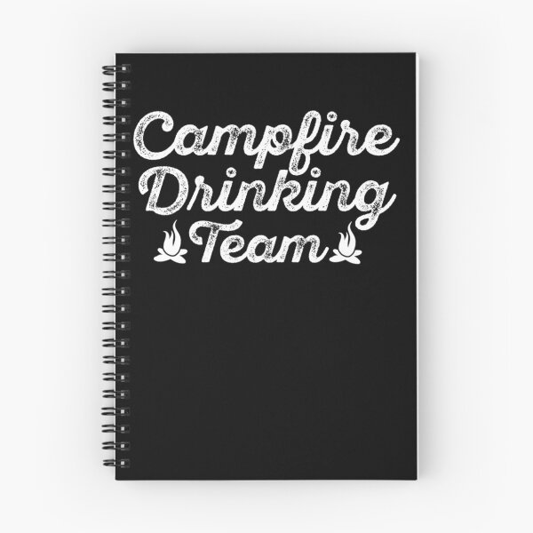 Item preview, Campfire Drinking Team Vintage Camping designed and sold by nancymachado.