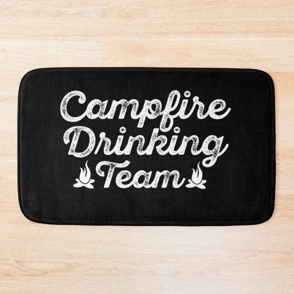 Item preview, Campfire Drinking Team Vintage Camping designed and sold by nancymachado.