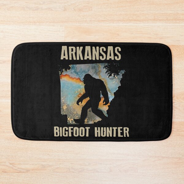Item preview, Arkansas Map Bigfoot Hunter designed and sold by BorLeek.