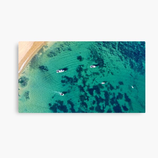 From above. Canvas Print