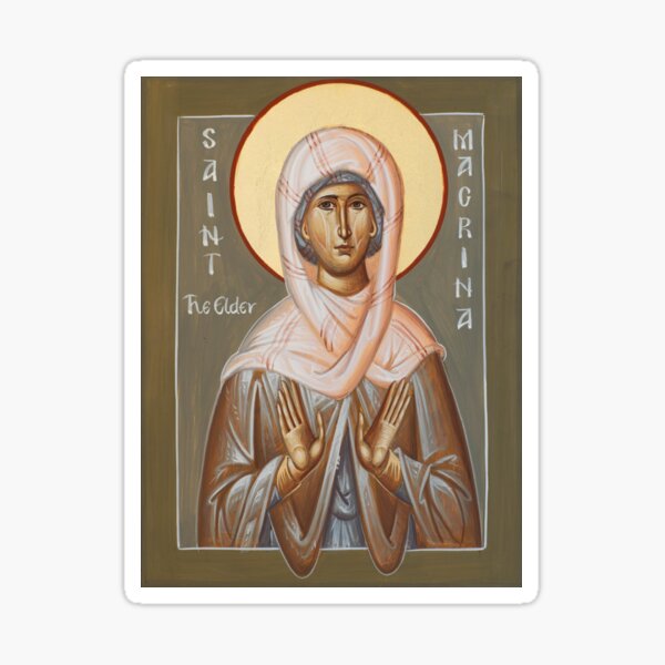 St Macrina the Elder Sticker