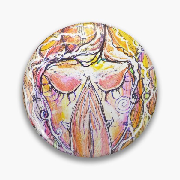Item preview, Neuroart, Abstract colorful sunny lady designed and sold by VikitaSolomakha.