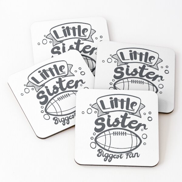 Item preview, Little Sister And Biggest Fan - Football designed and sold by Giacob.
