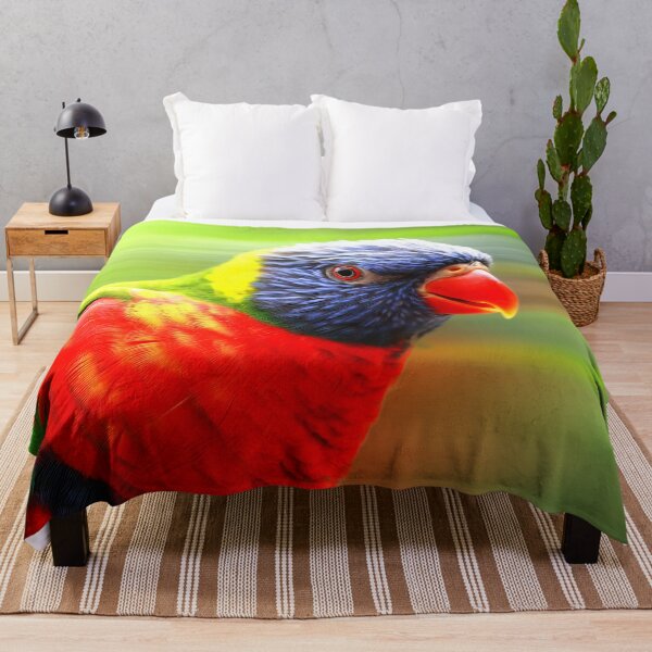Item preview, Rainbow Lorikeet, Australian Birds, Beautiful Colorful Birds, Bright and Colorful, birds with personality and style designed and sold by Orianah.