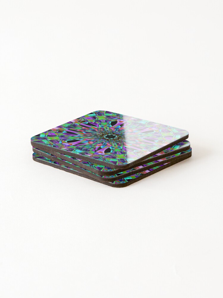 Thumbnail 4 of 5, Coasters (Set of 4), Smoke Design designed and sold by Ralad2021.