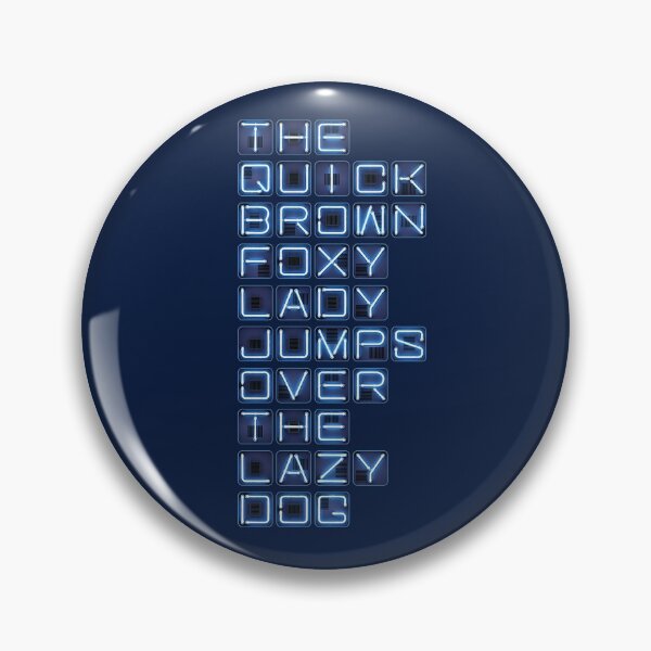 Item preview, The quick brown foxy Lady - Square Neon designed and sold by Art-Frankenberg.