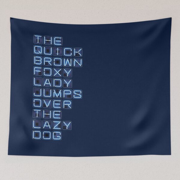 Item preview, The quick brown foxy Lady - Square Neon designed and sold by Art-Frankenberg.