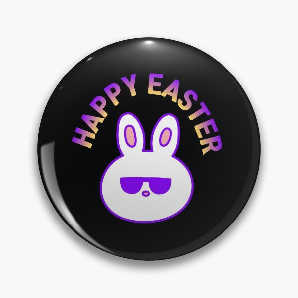 Item preview,  Happy Easter cool rabbit 2 designed and sold by VioletBear.