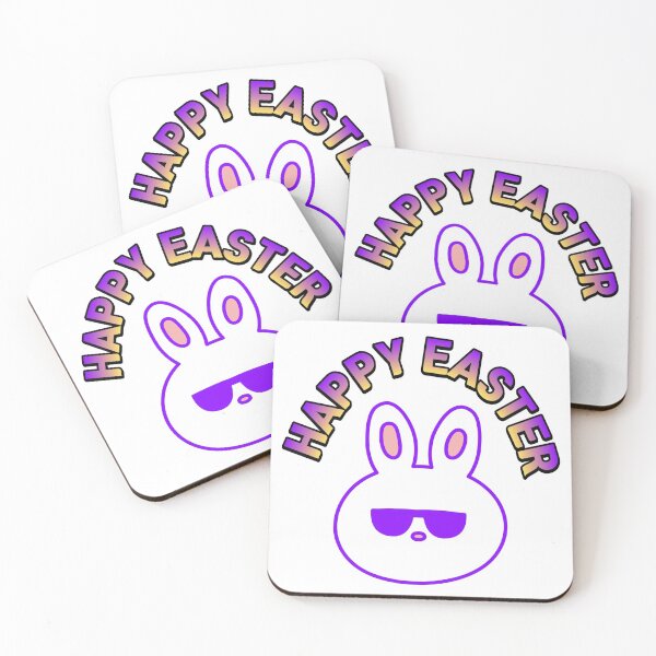 Item preview,  Happy Easter cool rabbit 2 designed and sold by VioletBear.