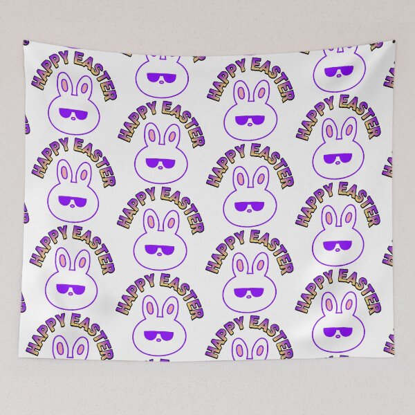 Item preview,  Happy Easter cool rabbit 2 designed and sold by VioletBear.