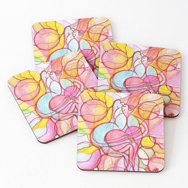 Item preview, Neuroart, Abstract colorful loving hearts designed and sold by VikitaSolomakha.