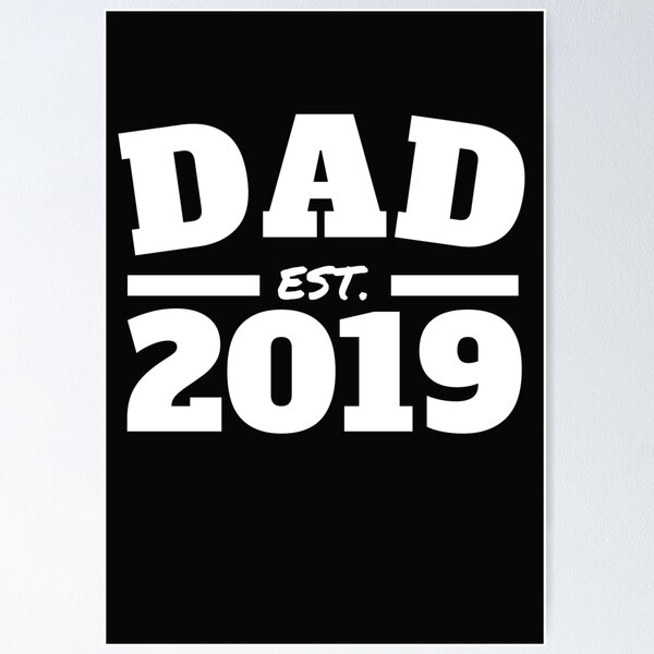 Item preview, Dad Est. 2019 designed and sold by Click-Like.