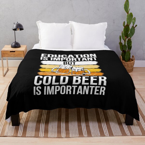 Item preview, La educación es importante, pero la cerveza fría es más importante designed and sold by codyemantai.