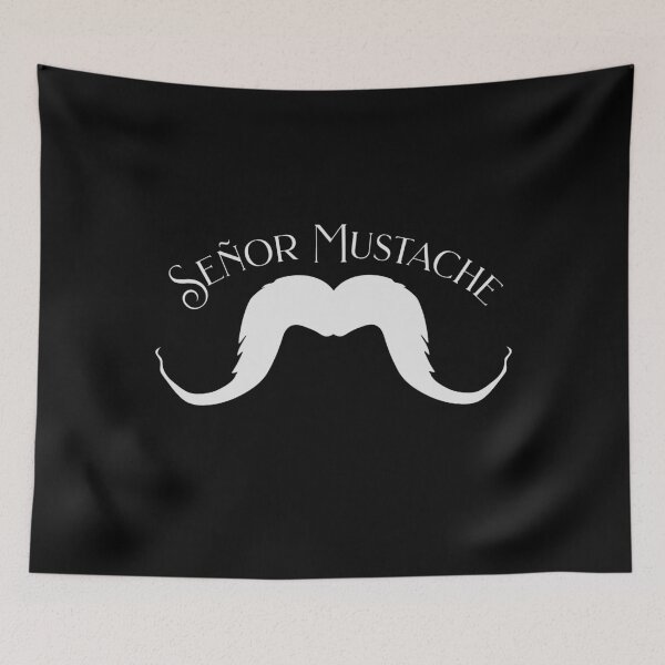 Item preview, Senor Mustache - the fine print for all men with facial hair / beard designed and sold by ngrafik.