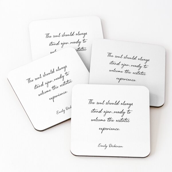 Item preview, The soul should always stand ajar, ready to  welcome the ecstatic  experience. designed and sold by corbrand.