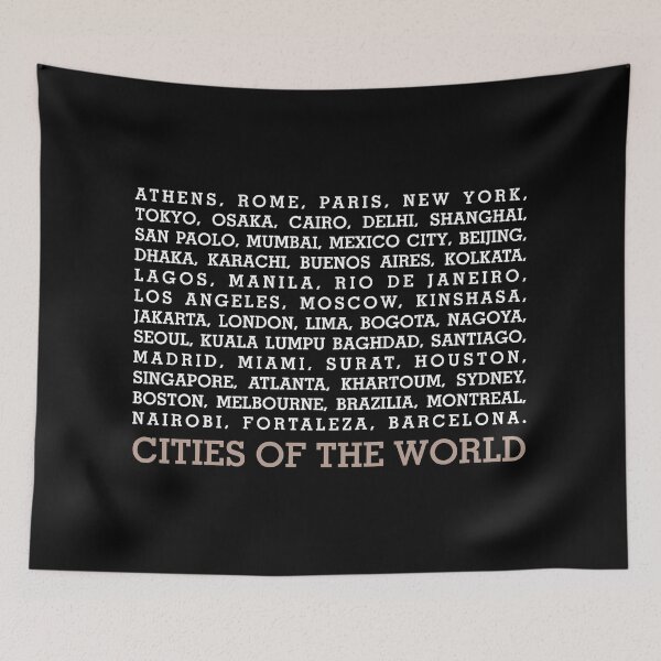Item preview, CITIES OF THE WORLD designed and sold by angelisart.