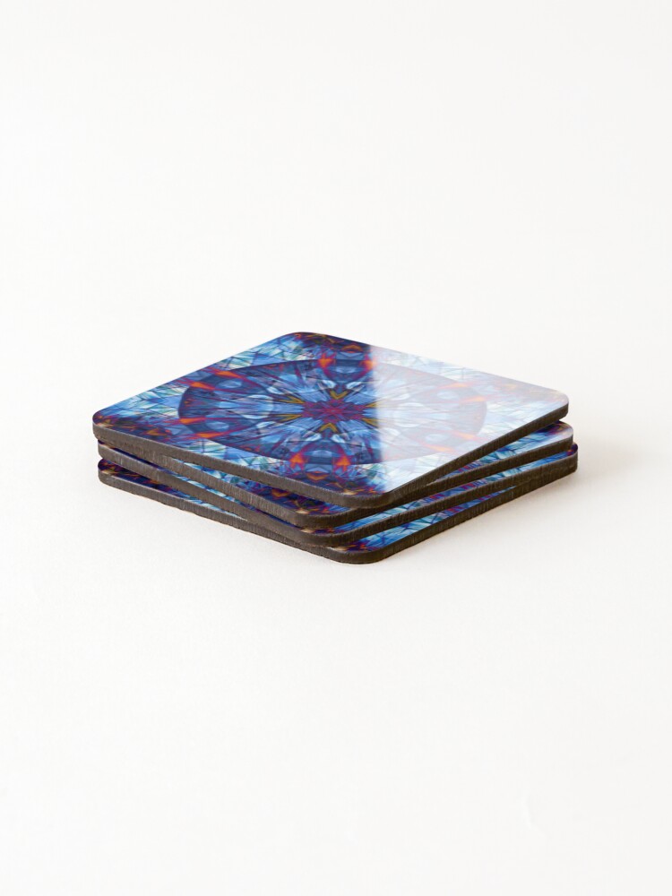 Thumbnail 4 of 5, Coasters (Set of 4), Smoke Design designed and sold by Ralad2021.