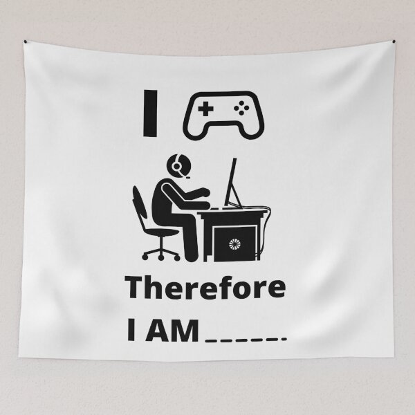 Item preview, I Game Therefore I Am ? designed and sold by Zaibo.