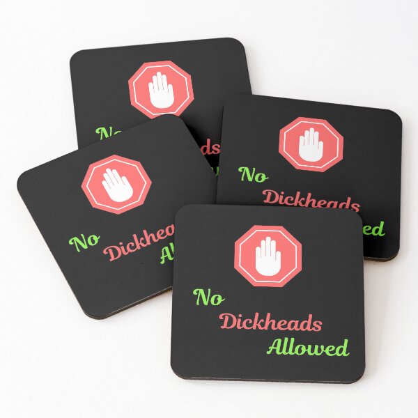 Item preview, No Dickheads Allowed (First Edition) designed and sold by TheShahinDesign.