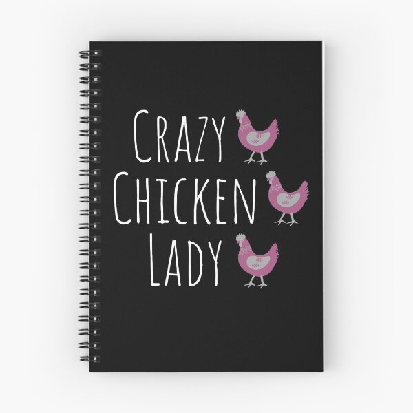 Item preview, Crazy Chicken Lady Purple designed and sold by Cluckin' Mad.
