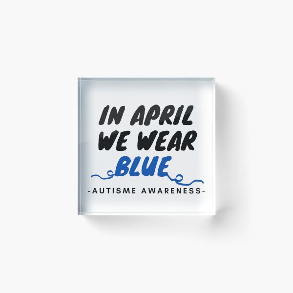 Item preview, in April We Wear Blue designed and sold by leonmarket.