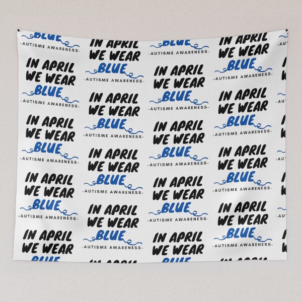 Item preview, in April We Wear Blue designed and sold by leonmarket.