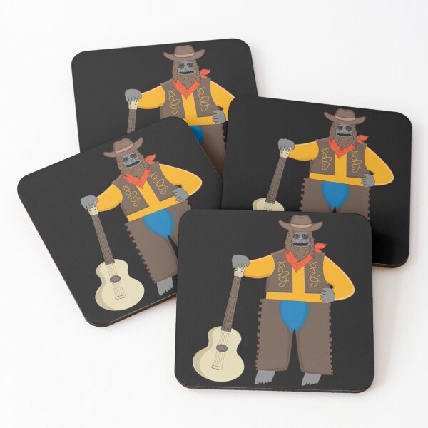 Item preview, Big lez show Cowboy holding guitar , druggo , funny cute big lez show designed and sold by attlesroy.