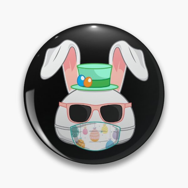 Item preview, Cool Easter Bunny Wearing A Mask Social Distance Rabbit Gear designed and sold by DynamicDesign.