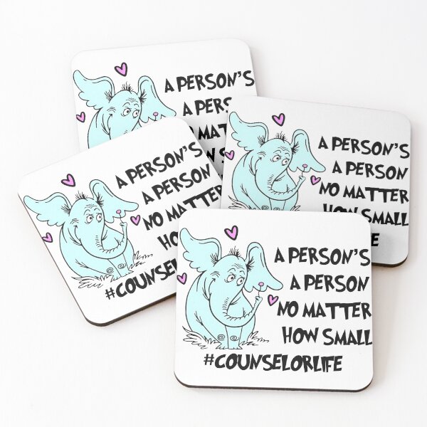 Item preview, Counselor life, A Person's A Person No Matter How Small  designed and sold by codyemantai.