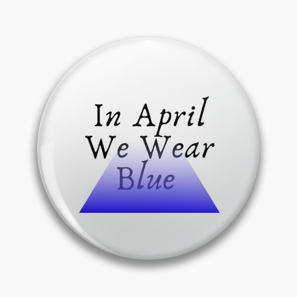 Item preview, in April We Wear Blue designed and sold by leonmarket.