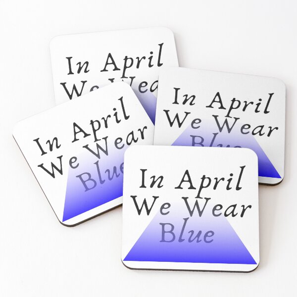 Item preview, in April We Wear Blue designed and sold by leonmarket.