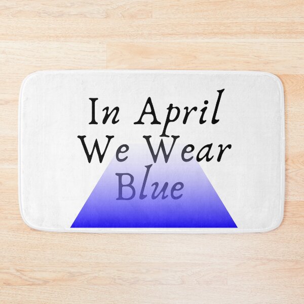 Item preview, in April We Wear Blue designed and sold by leonmarket.