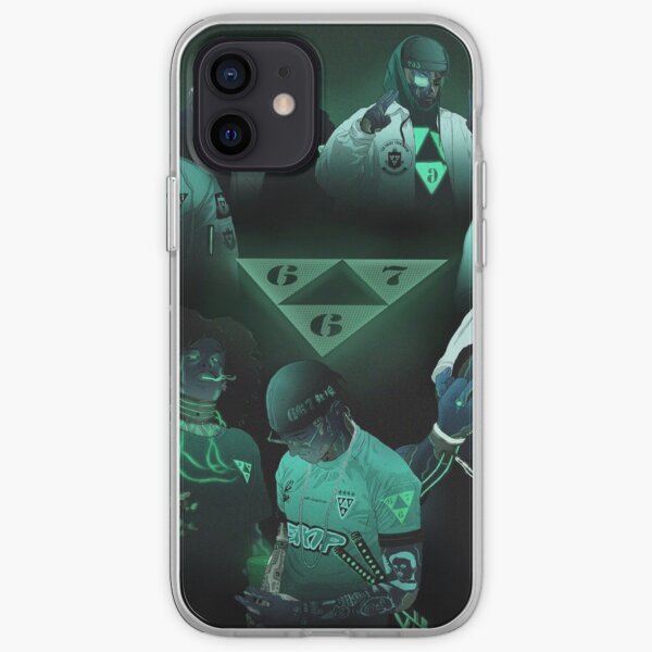 667 mangemort squad Coque souple iPhone