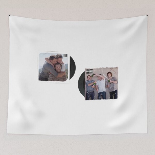 Item preview, j2m jensen jared misha celebrating and hugs double vinyl supernatural  designed and sold by LannisterOnMars.