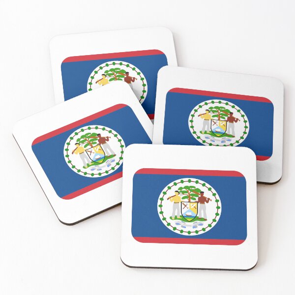 Item preview, Bandera de belice designed and sold by simpledesigners.