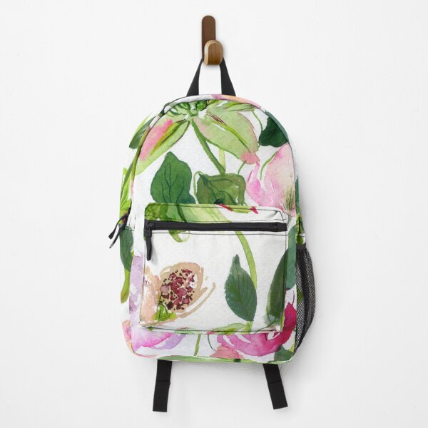 Item preview, green clematises and hellebores designed and sold by kosarandrea.