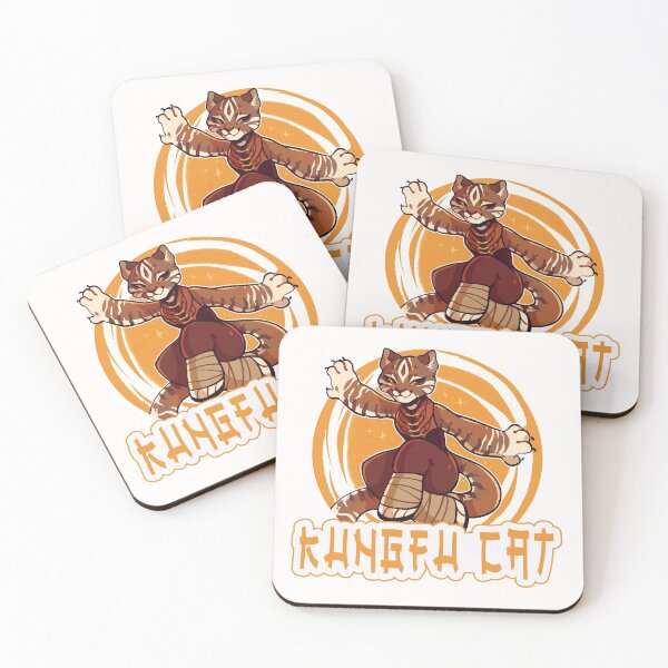 Item preview, Kungfu cat - Fighting  cat  designed and sold by Salahboulehoual.