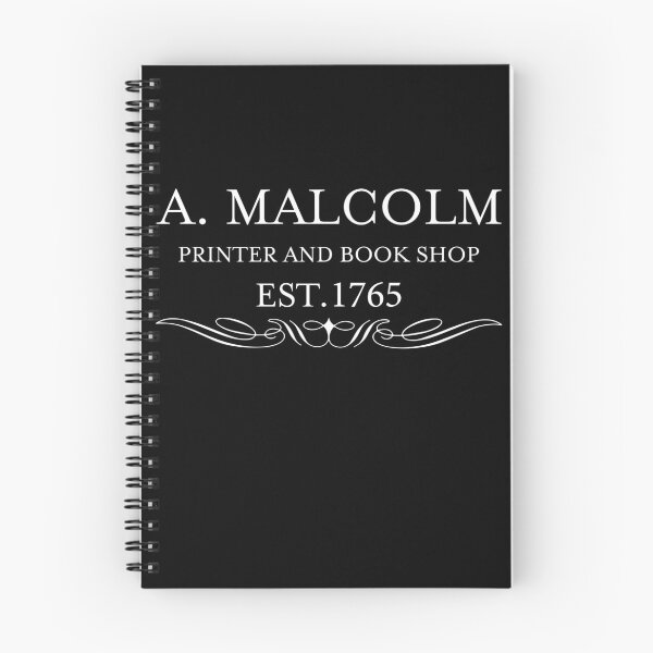 Item preview, A. Malcolm Printer And Book Shop designed and sold by CarlMyles.