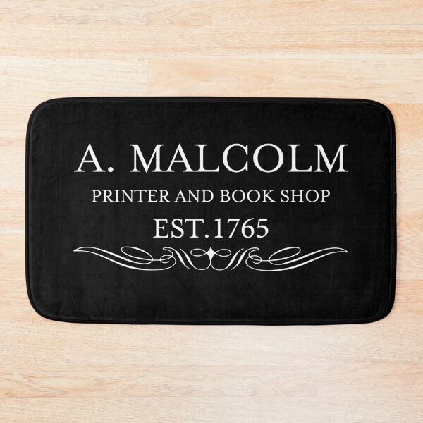 Item preview, A. Malcolm Printer And Book Shop designed and sold by CarlMyles.