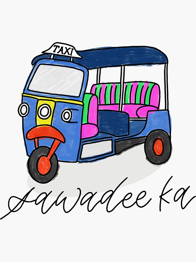 "Sawadee Ka Thailand" Sticker For Sale By TheAVC | Redbubble