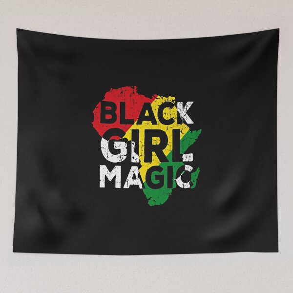 Item preview, Black Girl Magic Africa Map designed and sold by BorLeek.