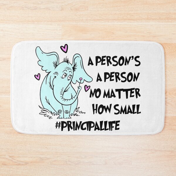 Item preview, A Person's A Person No Matter How Small Principal 95 - 01  worker, hardworking, farewell, funny, decor, cool, cute,  designed and sold by codyemantai.