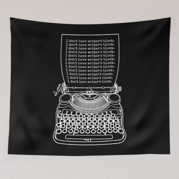 Item preview, Funny Writer Author Novelist I Don't Have Writer's Block designed and sold by GrandeDuc.