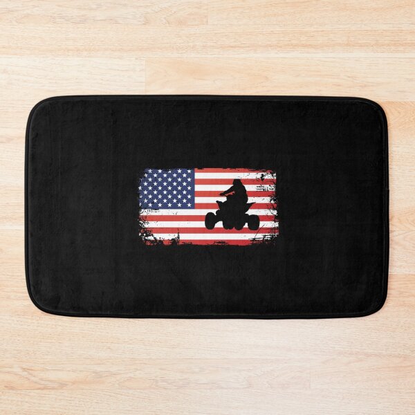 Artikelvorschau, Quad Biker America Flag Motivational USA Offroading entworfen und verkauft von Scratches Tees.