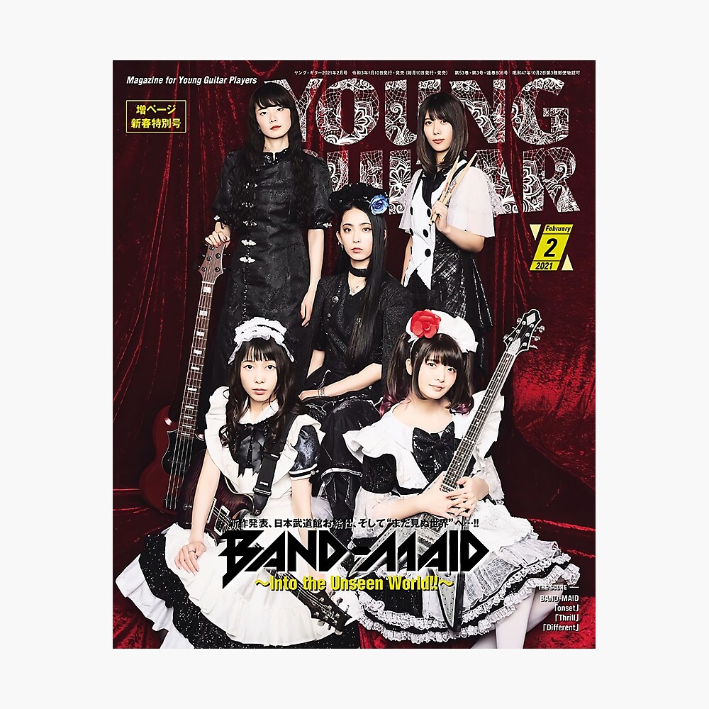 Band Maid Poster For Sale By Nicoleseiler276 Redbubble